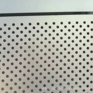 Stainless Steel Round Hole Perforated Metal Mesh Panel